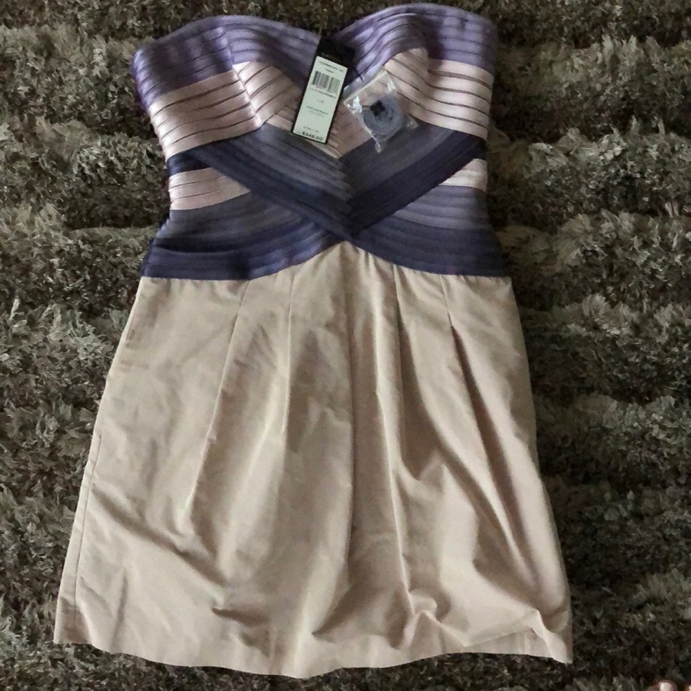BCBGmaxazria strapless mini dress